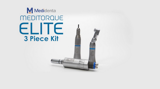 Medidenta - Videos - Handpieces - Meditorque Elite 3 Piece Kit