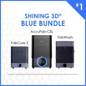 Nifty Medidenta - 3D Printing - SHINING 3D® Blue Bundle