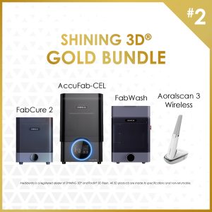 Nifty Medidenta - 3D Printing - SHINING 3D® Gold Bundle