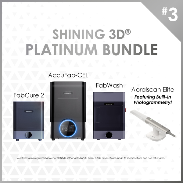 Nifty Medidenta - 3D Printing - SHINING 3D® Platinum Bundle