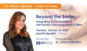 Nifty Medidenta - Education - Virtual Course - Beyond the Smile: Integrating Facial Aesthetics with Dental Care Using Botox & Fillers