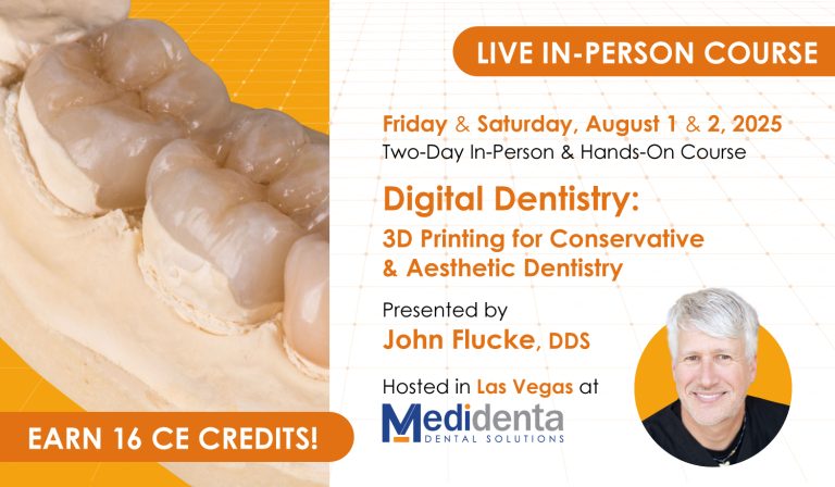Nifty Medidenta - Education - Digital Dentistry: 3D Printing for Conservative and Aesthetic Dentistry