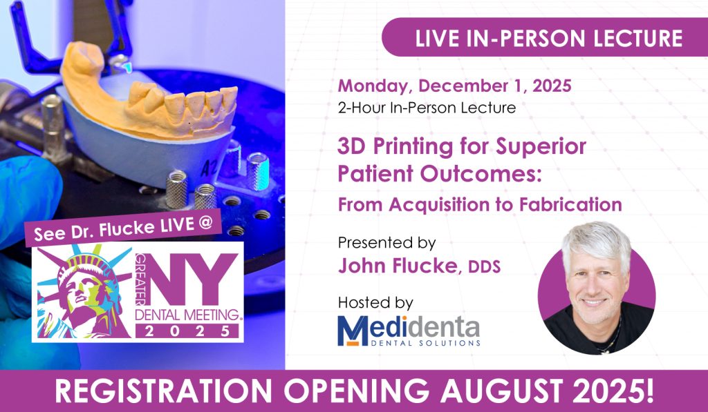 Nifty Medidenta - Education - 3D Printing for Superior Patient Outcomes: From Acquisition to Fabrication