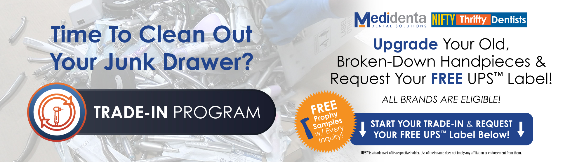 Nifty Medidenta - Trade-In Banner (Desktop)