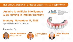 Nifty Medidenta - Education - An Intro to Artificial Intelligence & 3D Printing in Implant Dentistry